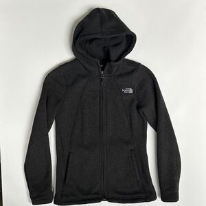 The North Face Women’s dark gray Hooded Jacket